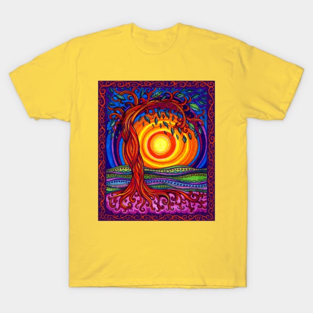 Tree of Life Swirly T-Shirt by Heartsake